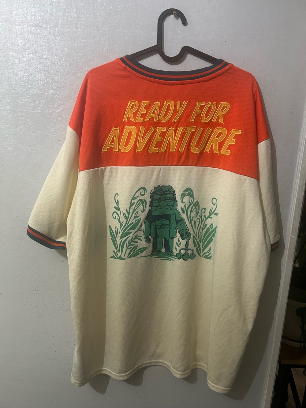 Disney Orange and Cream Adventure Awaits Graphic Jersey Shirt - Picture 5 of 7